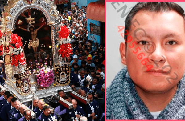 Extrabajador del BCP que robó 47 mil soles fue detenido en procesión del Señor de los Milagros en Huancayo