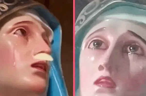 ¿Un milagro? Reportan que la Virgen de los Dolores llora en Iglesia de México