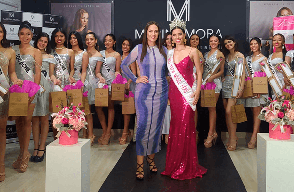 Marina Mora presentó a las 25 candidatas que competirán en el Miss Teen Model Perú 2023