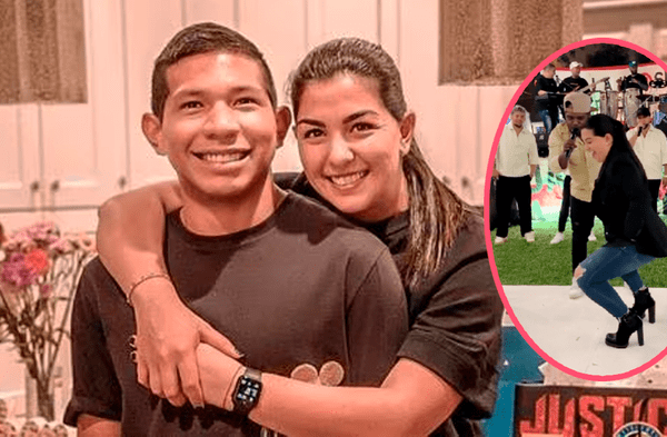 Ana Siucho se vuelve viral con POTENTES pasos de baile en celebración de la U junto a 'Orejas' Flores