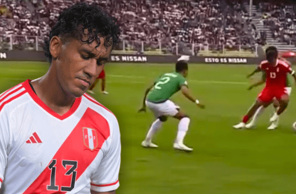 Perú vs Bolivia: Renato Tapia sufre dolorosa caída que lo deja sentido por agresiva defensiva boliviana