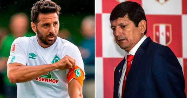 Claudio Pizarro tiene en mente aportar su grano de arena en el fútbol peruano