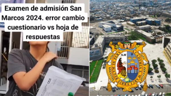 San Marcos: estudiante entre lágrimas acusa a profesor de haber truncado su ingreso en el examen de admisión