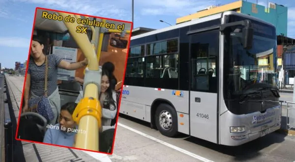 Metropilitano: roban a mujer en el bus, pero usuarios piden a conductor que siga con el viaje