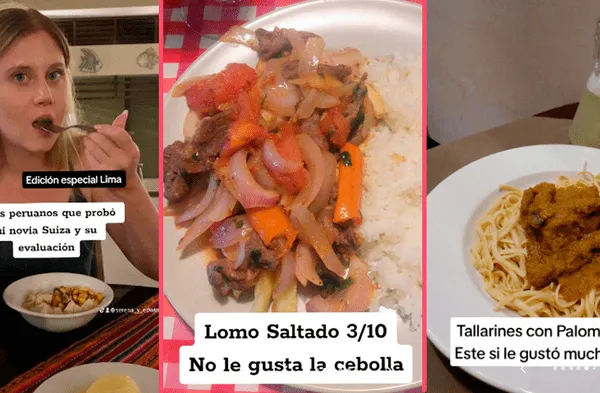Peruano es duramente criticado por llevar a su novia suiza a probar platos nacionales: "¿Tallarines con paloma?