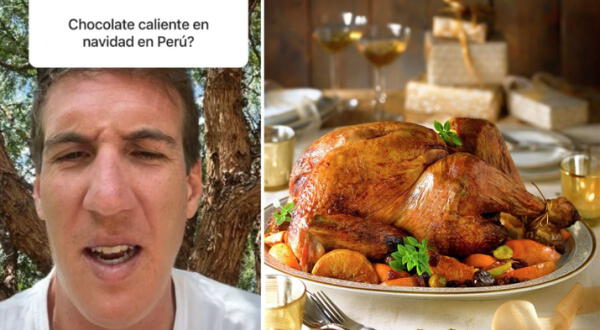 Extranjero en el Perú se sorprende con nuestras costumbres: "¿Por qué comen pavo en Navidad?"
