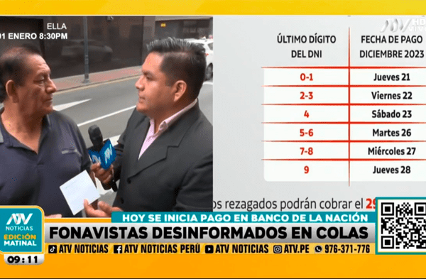 Fonavista LLORA ANTE CÁMARAS por recibir 46 soles tras 12 años aportando: “Siento impotencia”