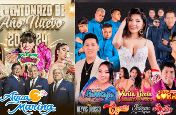 Fiestas de fin de año 2024 en Perú: conciertos y shows para festejar el nuevo año en Lima y en provincia