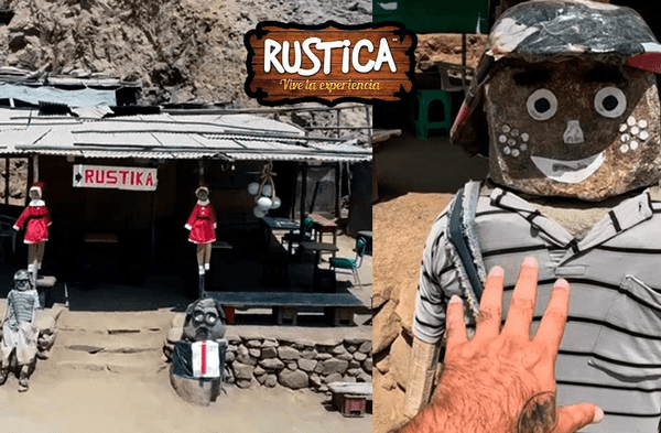 Peruano de Jicamarca abre 'Rústika' en el cerro y Mauricio Diez Canseco lo sorprende con mensaje