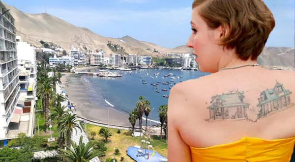 Lena Dunham estuvo en Perú y pasó Año Nuevo en Ancón