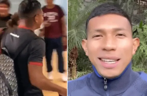 Filtran emotivo VIDEO de Edison Flores con hincha en aeropuerto