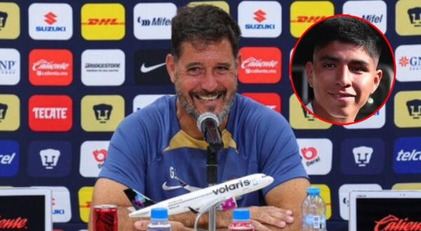 Piero Quispe fue elogiado por su entrenador y podría debutar en la Liga MX con Pumas