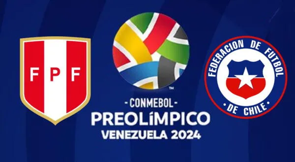 Perú vs. Chile EN VIVO por el Preolímpico Sub-23: hora y por donde mirar el partido