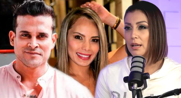 Karla Tarazona enfurece tras ser consultada por infidelidad de Christian Domínguez