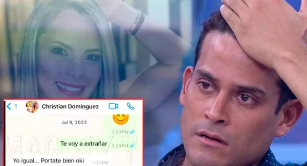 Reveladores chats ponen en jaque a Christian Domínguez: mantenía una relación con Mary desde inicios del 2023