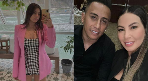 Pamela López y Christian Cueva