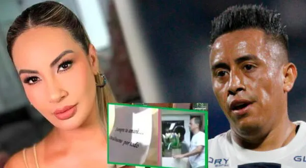 Christian Cueva envía tulipanes a Pamela López en busca del perdón, pero repartidor le entrega incompleto wapa.pe