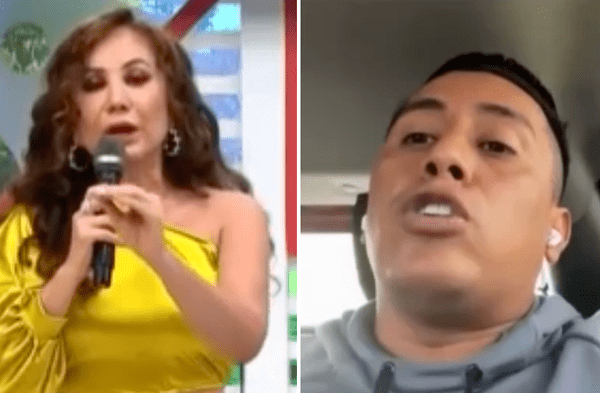 Christian Cueva cuadra a Janet Barboza EN VIVO por involucrar a su padre y la reta a sacar las PRUEBAS