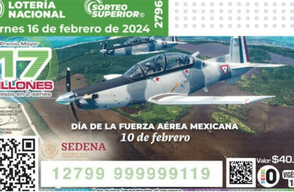 Resultados del Sorteo Superior 2796 del 16 de febrero 2024: VER números ganadores de la Lotería Nacional de México | Lotenal números ganadores | VER EN VIVO la lotería mexicana en MX y en Estados Unidos