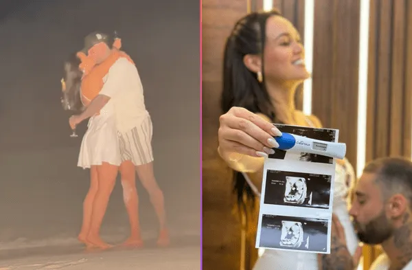 Angie Arizaga luce avanzado embarazo. wapa.pe