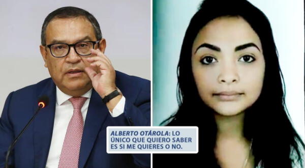 Premier Alberto Otárola rogaba amor a ex trabajadora del Estado: "¿Tú me quieres?"
