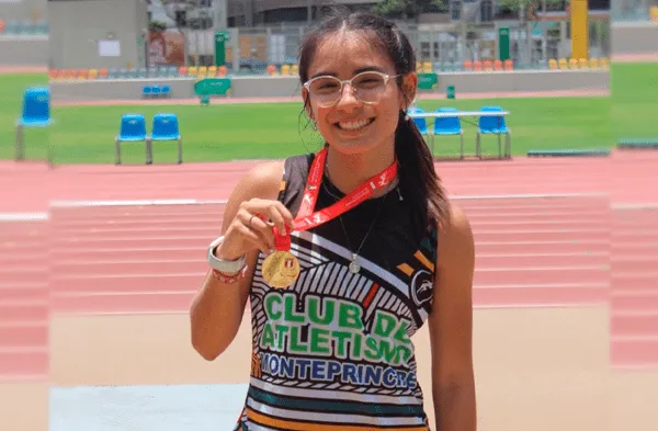 Cayetana Chirinos gana medalla de oro en los 100 metros planos