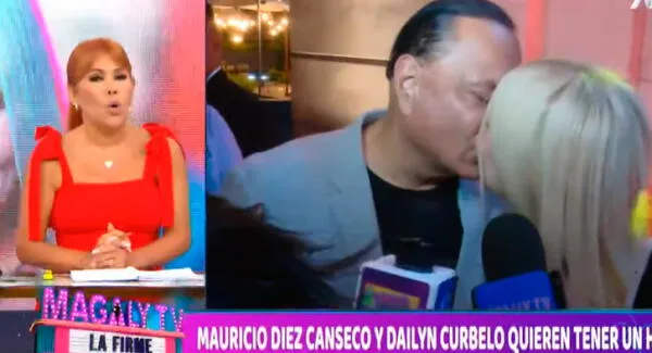 Magaly Medina cuestiona a Daylin Curbelo por elegir a Mauricio Diez Canseco como padre de su hijo