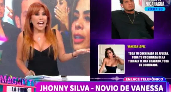 Magaly Medina 'pierde los papeles' EN VIVO con novio de Vanessa López