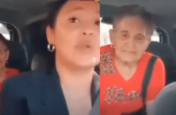 Anciana suplica a taxista pagada por su hijo que no la lleve al asilo