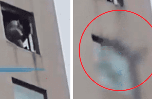 DESGARRADOR VIDEO de una mamá que arroja a su hijo de 3 años del piso 22 causa CONMOCIÓN