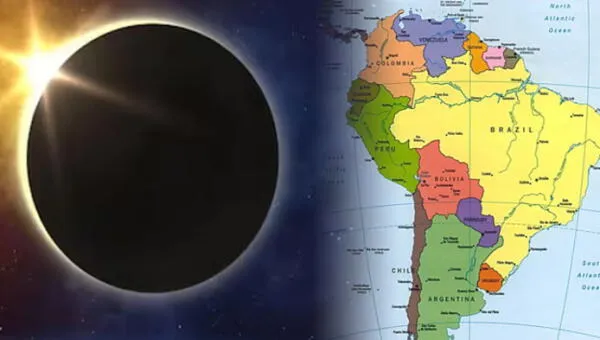 Los tres países de Latinoamérica que podrán ver el eclipse solar del 8 de abril del 2024