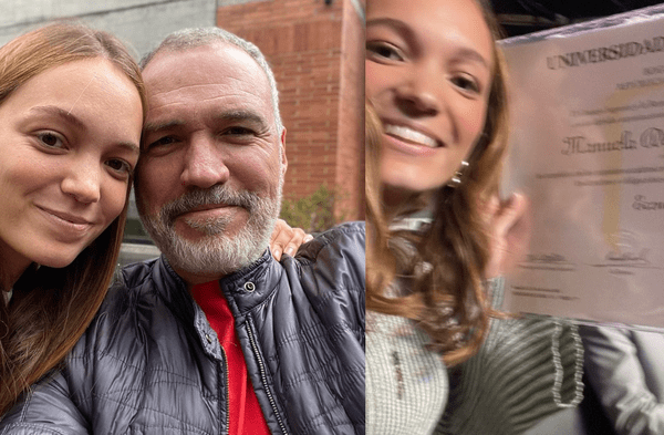 Salvador del Solar celebra orgulloso la graduación de su hija