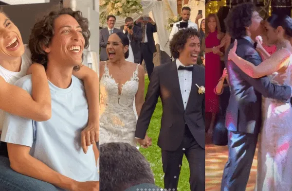 Mateo Garrido Lecca y Verónica Álvarez emocionan con espectacular primer baile de novios