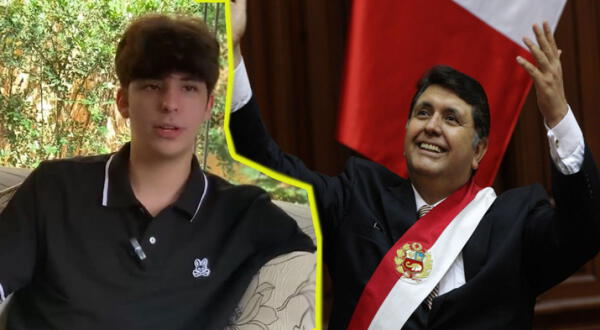 Federico Dantón, hijo de Alan García, responde si postulará a la presidencia del Perú al igual que su padre