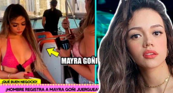 Mayra Goñi se defiende tras aparecer en anuncio de yates con 'chicas gratis'