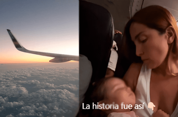 Su hija vomitó a pasajero y madre pide que se tome un jet privado