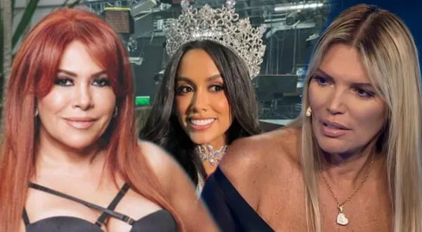 ¿Jessica Newton llama calabazona a Magaly Medina por información del Miss Perú 2024? wapa.pe
