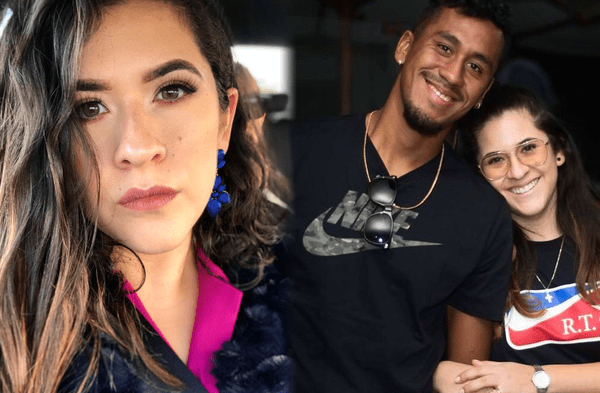 Andrea Cordero y su reacción tras anuncio de su separación con Renato Tapia