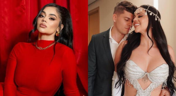 Natalia 'La Segura' presume su pancita de embarazo en un outfit total white wapa.pe