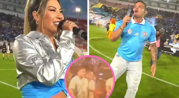 El cantante y la influencer sorprenden en este inesperado lugar. wapa.pe