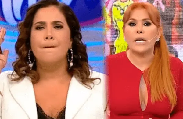Andrea Llosa encara a Magaly Medina wapa.pe