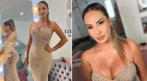 Pamela López impacta con look de lujo y mini cartera D&G de S/8,000 wapa.pe