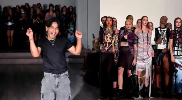 Genaro Rivas, diseñador peruano deslumbró en London FW 2025 con su nueva colección wapa.pe