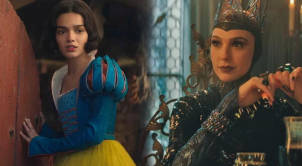 Gal Gadot y Rachel Zegler dan vida a Blanca Nieves y a la madrastra mala de la icónica peícula wapa.pe