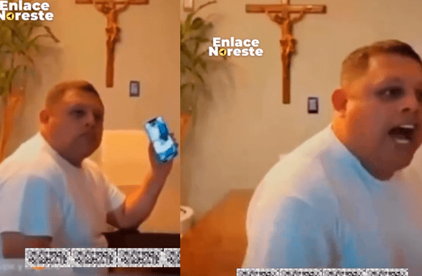 Hombre enfrenta a su esposa por maltratos a su hija wapa.pe