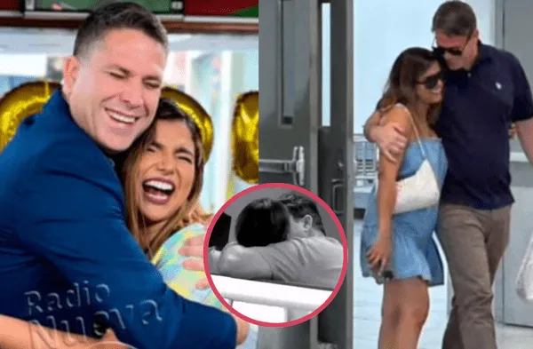 Paco Bazán y Susana Alvarado se dejan ver besándose wapa.pe