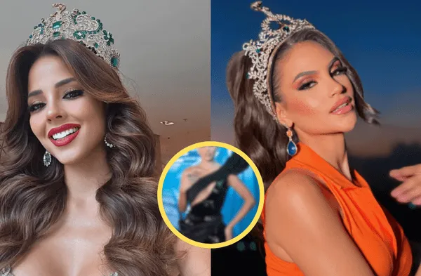 Luciana Fuster brilla con el mismo vestido negro que llevó MG en RD wapa.pe