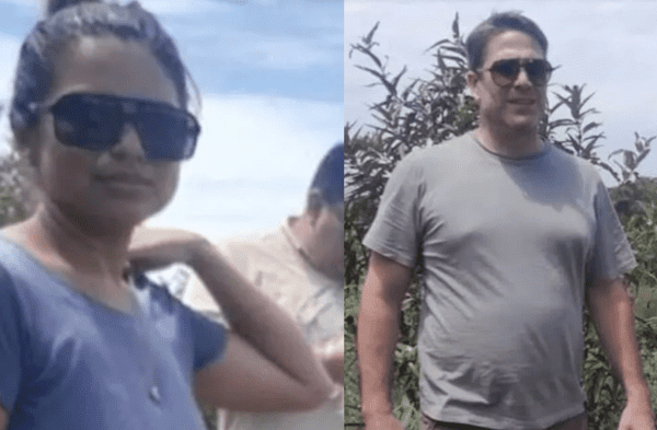 Paco Bazán y Susana Alvarado. wapa.pe