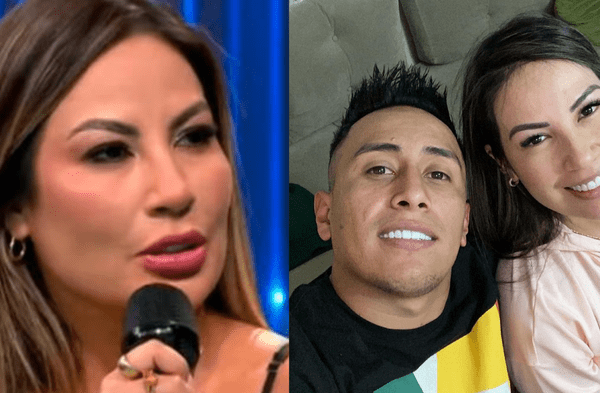 Pamela López y Christian Cueva. wapa.pe