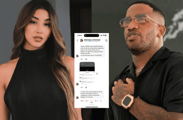 Xiomy Kanashiro toma medida por Jeffersona Farfán wapa.pe